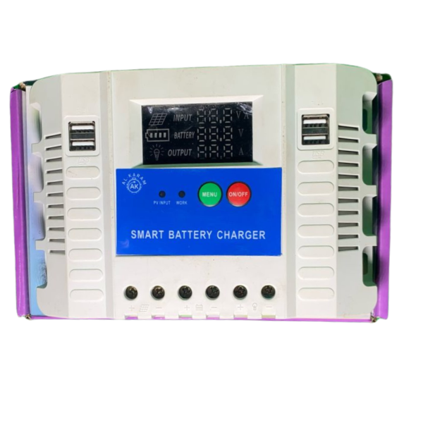 PWM 60A Smart Solar Charge Controller 12V 24V 48V Auto with LCD Display - Image 4